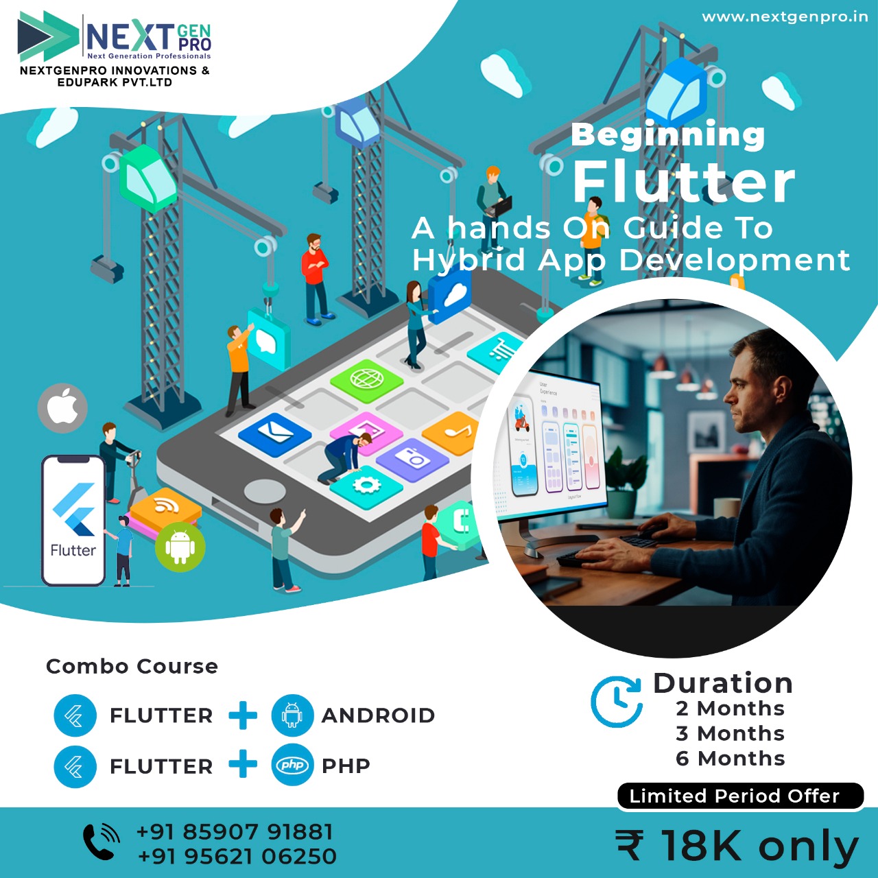 Flutter Training Center in Kochi , Kerala